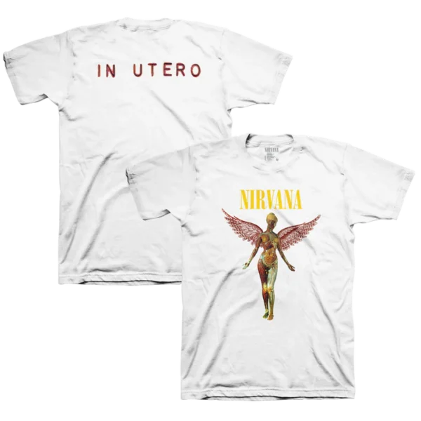 White Utero Nirvana Tee