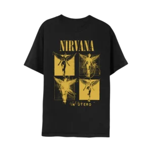 In Utero Sketch Black Tee