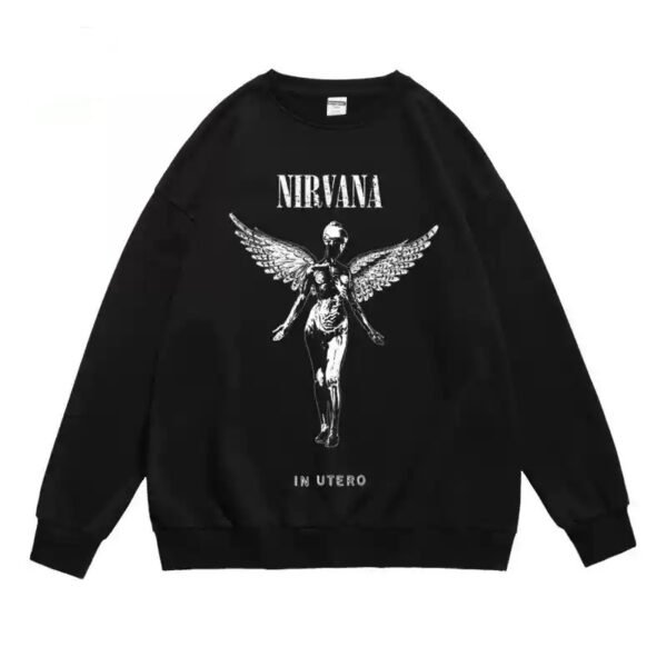 Nirvana Kurt Cobain Music Festival Autumn and Winter Long Sleeve