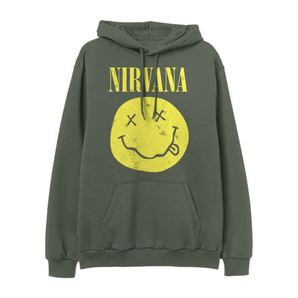 Nirvana Smiley Hoodie