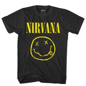 Nirvana Smiley Face Tee