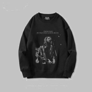 Nirvana rock band round neck sweatshirt