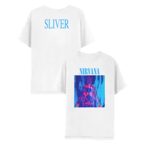 White Sliver Nirvana Tee